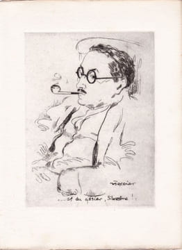 Visite à Charles Silvestre, Limousin.. LEFEVRE (Frédéric).