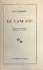 Le langage.. HJELMSLEV (Louis).