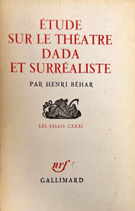 Etude sur le théâtre dada et surréaliste.