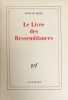 Le Livre des Ressemblances.. JABES (Edmond).