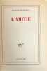 L'amitié.. BLANCHOT (Maurice).