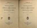 Dictionnaire biographique des généraux et amiraux français de la Révolution et de l'Empire (1792-1814). Tome 1 : A-J. Tome 2 : K-Z.. SIX (Georges).