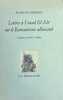 Lettres à Fouad El-Etr sur le Romantisme allemand.. BERMAN (Antoine).