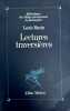 Lectures traversières.. MARIN (Louis).