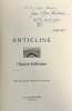 Anticline.. ESHLEMAN (Clayton).