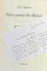 Petit carnet de silence.. SARNER (Eric).
