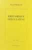Rhétorique spéculative.. QUIGNARD (Pascal).