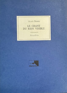 Le chant du rien visible.