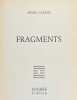 Fragments.. GUERNE (Armel).
