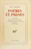 Poèmes et proses.. WHITMAN (Walt).