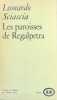 Les Paroisses de Regalpetra, suivi de Mort de l'Inquisiteur. Récits traduits de l'italien par Mario Fusco.. SCIASCIA (Leonardo).