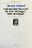 L'abominable Tisonnier de John McTaggart Ellis McTaggart et autres vies plus ou moins brèves.. ROUBAUD (Jacques).