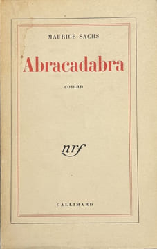 Abracadabra.. SACHS (Maurice).