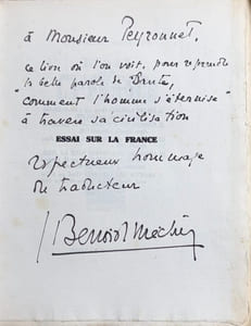 Essai sur la France. Traduit de l'allemand par J. Benoist-Méchin.