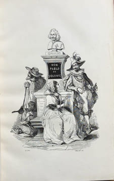 Histoire de Don Pablo de Ségovie surnommé l'aventurier buscon. Traduite de l'espagnol et annotée par A. Germond de Lavigne. . QUEVEDO (Francisco de).