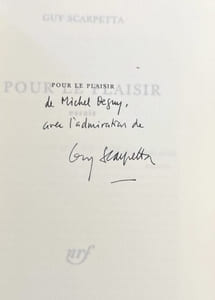 Pour le plaisir.
