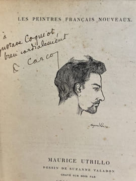 Réunion de 7 catalogues consacrés à Maurice Utrillo. . UTRILLO (Maurice).