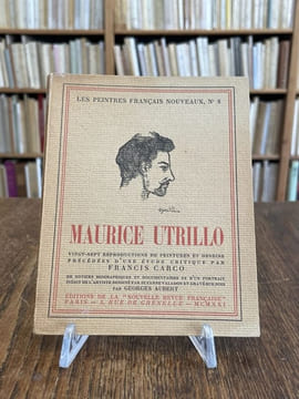 Réunion de 7 catalogues consacrés à Maurice Utrillo. . UTRILLO (Maurice).