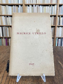 Réunion de 7 catalogues consacrés à Maurice Utrillo. . UTRILLO (Maurice).