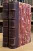 Dictionnaire historique des institutions, moeurs et coutumes de la France. Tomes I et II.. CHERUEL (Adolphe).
