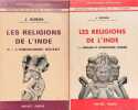 Les religions de l'Inde. Tome 1 : Védisme et hindouisme ancien. Tome 2 : L'hindouisme récent.. GONDA (J.).