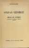 Choix de poèmes. Première période (1890-1900).. GEORGE (Stefan).