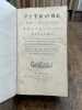 Pétrone latin et françois, traduction entière, suivant le manuscrit trouvé à Belgrade en 1688 ; avec plusieurs remarques et additions qui manquent ...