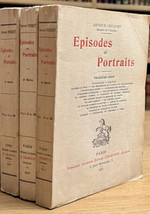 Episodes et portraits. Première, deuxième et troisième séries (complet).
