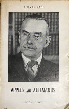 Appels aux Allemands. Messages radiodiffusés adressés aux Allemands. Traduit de l'allemand par Pierre Jundt. Introduction critique d'Edmond Vermeil.. ...