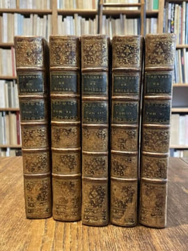 Oeuvres de Boileau Despréaux. Avec des éclaircissemens historiques donnés par lui-même, & rédigés par M. Brossette ; augmentées de plusieurs pièces, ...