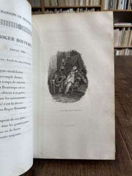 Oeuvres complètes. Édition unique revue par l'auteur, ornée de 104 vignettes en taille-douce dessinées par les peintres les plus célèbres. . BERANGER ...