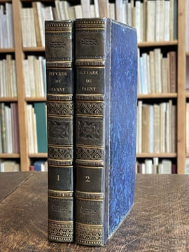 Oeuvres choisies de Parny, précédées d'une notice historique sur sa vie.. PARNY (Evariste).