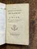 Les Amours pastorales de Daphnis et Chloé. Escrites en grec par Longus & translatées en françois par Jacques Amyot.. LONGUS.