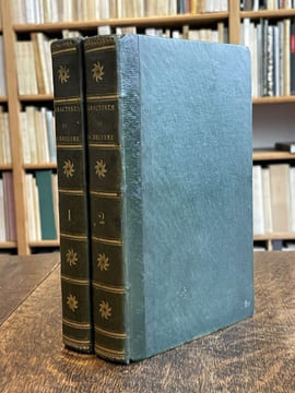 Les Caractères de La Bruyère suivis des Caractères de Théophraste traduits du grec par le même.. LA BRUYERE.