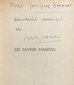 Les fausses passions.