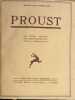 Proust : recherches sur la création intellectuelle.. ABRAHAM (Pierre).