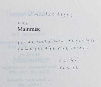 Mainmise.