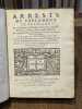 Arrests du Parlement de Bretagne, pris des Mémoires & Plaidoyers de feu Me. Sebast. Frain, ancien avocat au dit parlement. Avec quelques remarques du ...