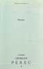 Cahiers Georges Perec, numéro 4 : Mélanges.. PEREC (Georges).