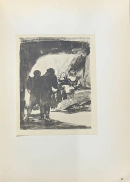 Nouveaux caprices de Goya. Suite de trente-huit dessins inédits.. GOYA].