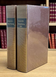 Propos. Tomes 1 et 2.