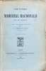 Souvenirs du Maréchal Macdonald, duc de Tarente.. MACDONALD (Etienne-Jacques-Joseph-Alexandre, Maréchal).