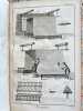 Draperie. - File et laine. Recueil de 16 planches grav&eacute;es. . ENCYCLOPEDIE].