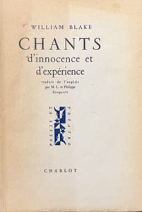 Chants d'innocence et d'expérience.