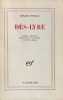 D&eacute;s-lyre. Po&eacute;sies compl&egrave;tes pr&eacute;sent&eacute;es et annot&eacute;s par Henri Behar.. VITRAC (Roger).