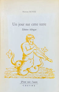 Un jour sur cette terre. Edition bilingue.