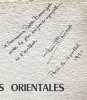 R&ecirc;veries orientales. . HAMOUDI (Jamil).