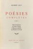 Po&eacute;sies compl&egrave;tes, tome 1 : Ma civilisation ; La folie Tristan ; L'&eacute;pouse infid&egrave;le ; La parole et le froid.. LELY (Gilbert).