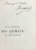 De la variation des animaux et des plantes sous l'action de la domestication. Tome I seul.. DARWIN (Charles).