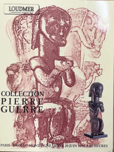 Arts primitifs : Collection Pierre Guerre.
